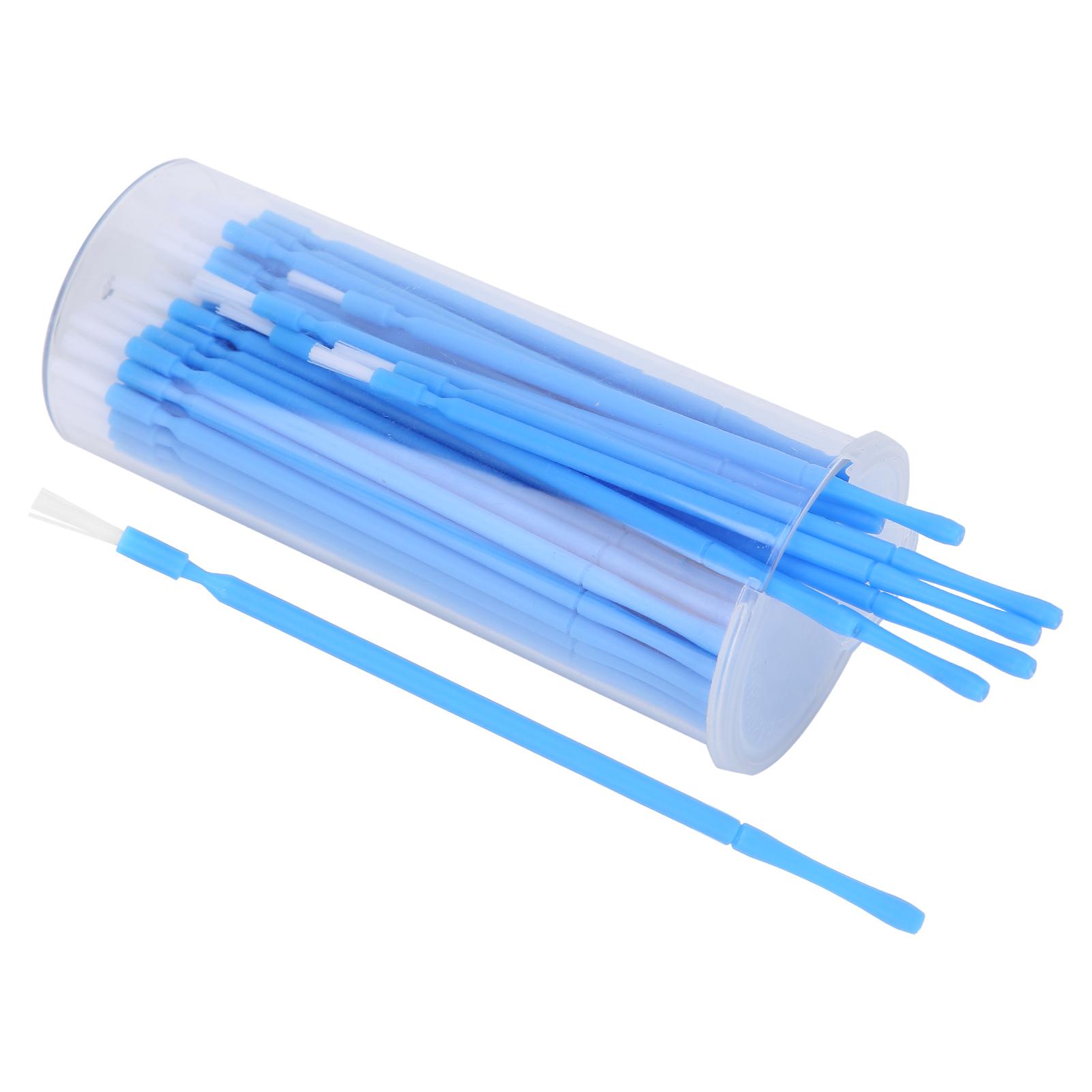 

100pcs Disposable Dental Fluoride Applicator Whitening Cohesive Desensitizer Brush