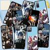 Phone Case for Samsung Galaxy S25 S24 S23 iPhone 16 15 Xiaomi Redmi Note 14 13 12 16E X 8 11 Pro Max OPPO Moto Huawei A05 A16 Anime Black Butler Cover