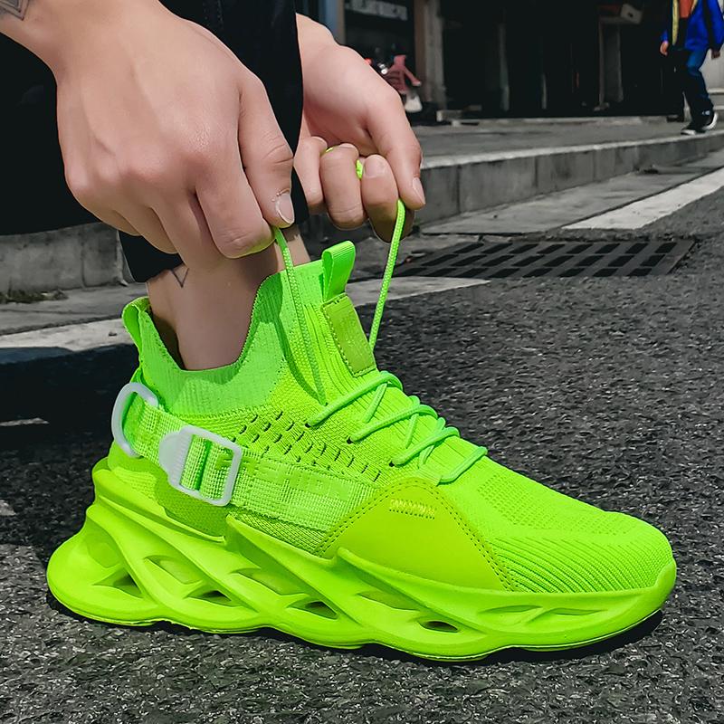 Zapatos de hombre de moda cómodos zapatos de cojín al aire libre deportes zapatos  suaves zapatillas de baloncesto transpirables comprar a buen precio —  entrega gratuita, reseñas reales con fotos — Joom