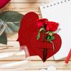 10Pcs Heart-Shaped Knife And Fork Covers, Valentine'S Day And Birthday Party Decoration Items, Home Tabletop Ornaments