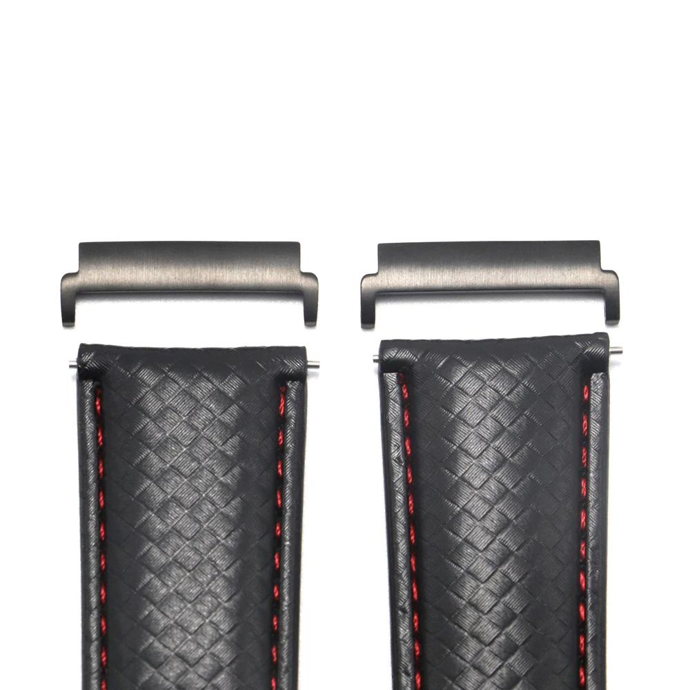 Metal Connector For Samsung Galaxy Watch 7/6/5/4 Classic 18mm 20mm 22mm Quick Release Stainless Steel Adapter for Huawei Watch5