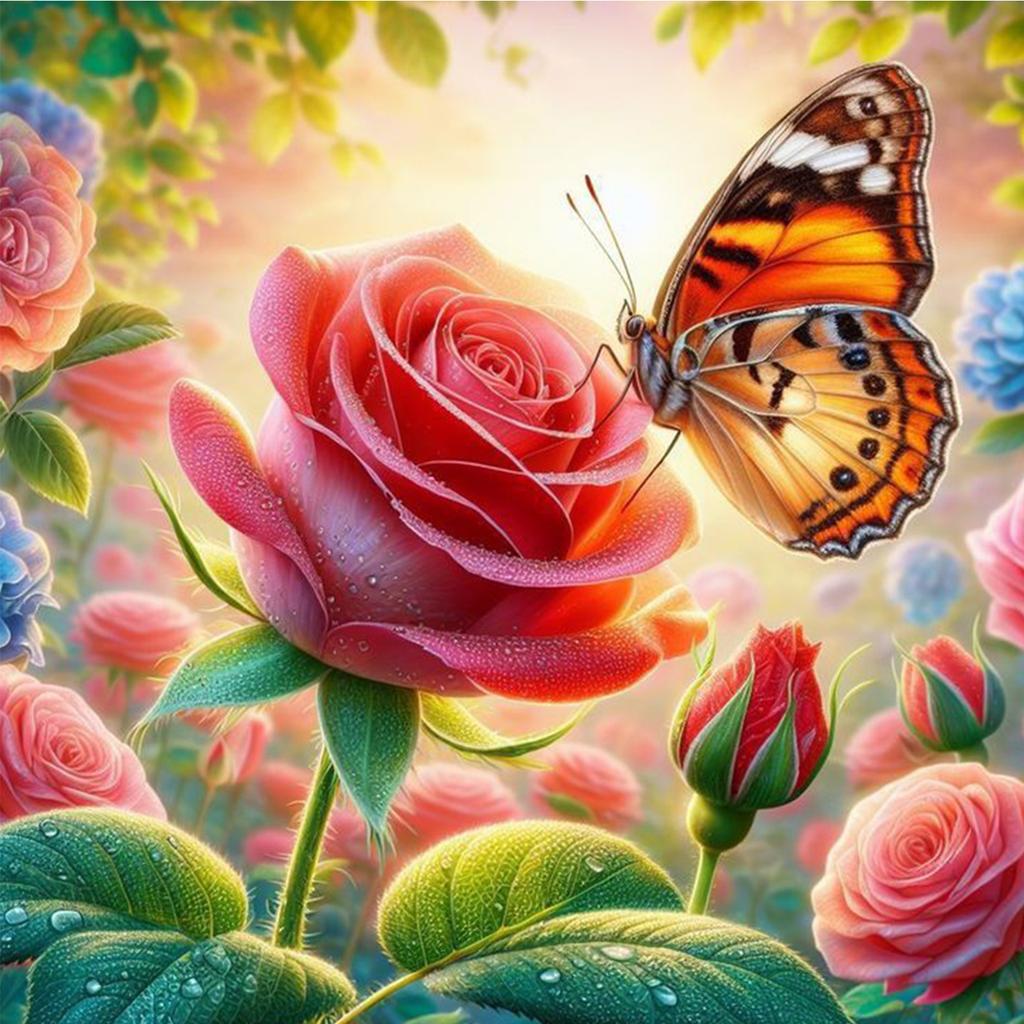 Animal 5D DIY Diamond Art Painting Kits for Gift Home Wall Decor Round Full Drill Dimond Art Paintings 30x30cm