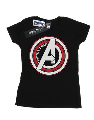 Womens/Ladies Avengers Endgame Whatever It Takes Symbol Cotton T-Shirt