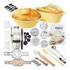 A74E-For Bread-Making Tool Kit-Complete Sourdough For Bread Baking Set Proving Basket Tool For Bread Enthusiasts