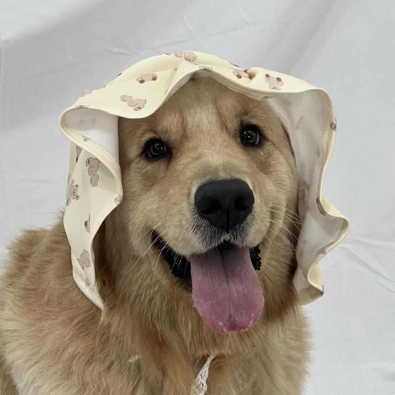 Pet Spring Summer Medium Large Dog Dress Golden Retriever Labrador Samoyed Thin Cute Big Dog Vest