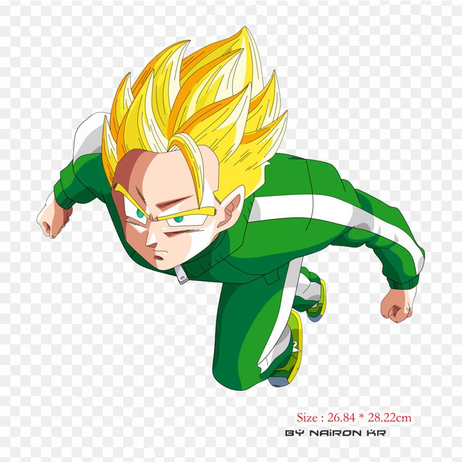 Patches For Clothes Bag Iron On Thermal Stickers Gohan Dragon Ball Fukkatsu No F Gohan Goku Pattern Washable Heat Transfer