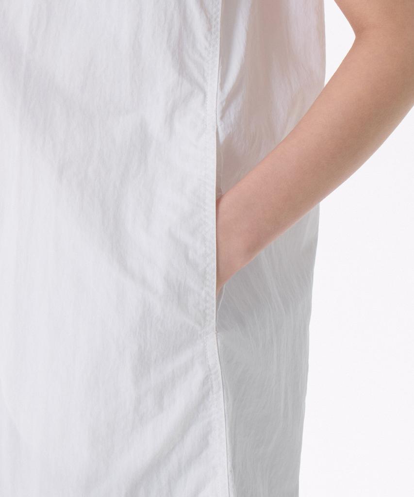 Musinsa Standard Woman Women'S Nylon Mini Dress [White]