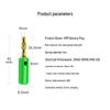 4MM Banana Plug Speaker Cable with Solderless Screw Terminal Connector