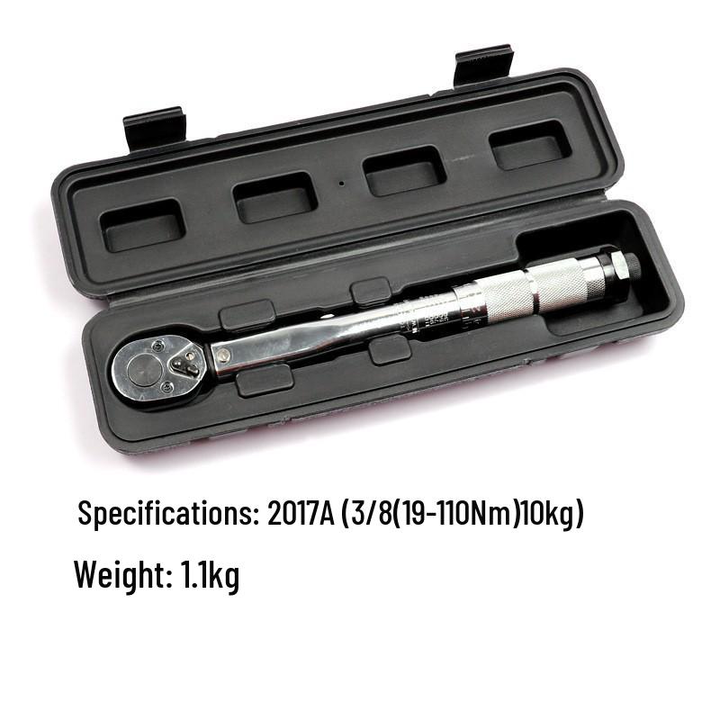 Multi-functional Torque Wrench Set: Chrome Plated 45 Steel, Embossed Scale for Automotive Repair