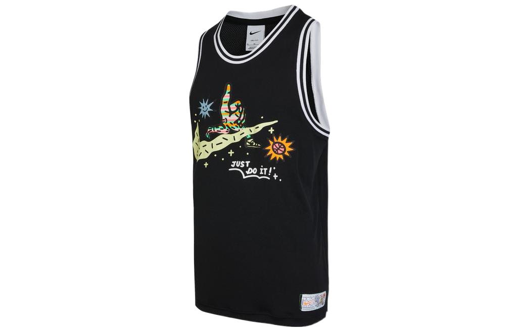 Баскетбольная майка Nike Dri Fit Мужская Черная DV3191-010 M