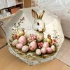 1 Stück Osterhase Deko Automatischer Faltregenschirm - Kompaktes 8-Rippen-Design, Perfektes Geschenk für Freunde & Familie yy250926092