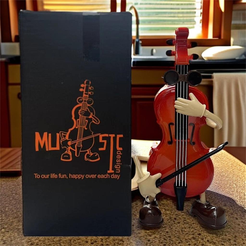 Violins Cellos Guitar Melodies Boxes Swinging Motion Decoration Craftsmanship Gift Present