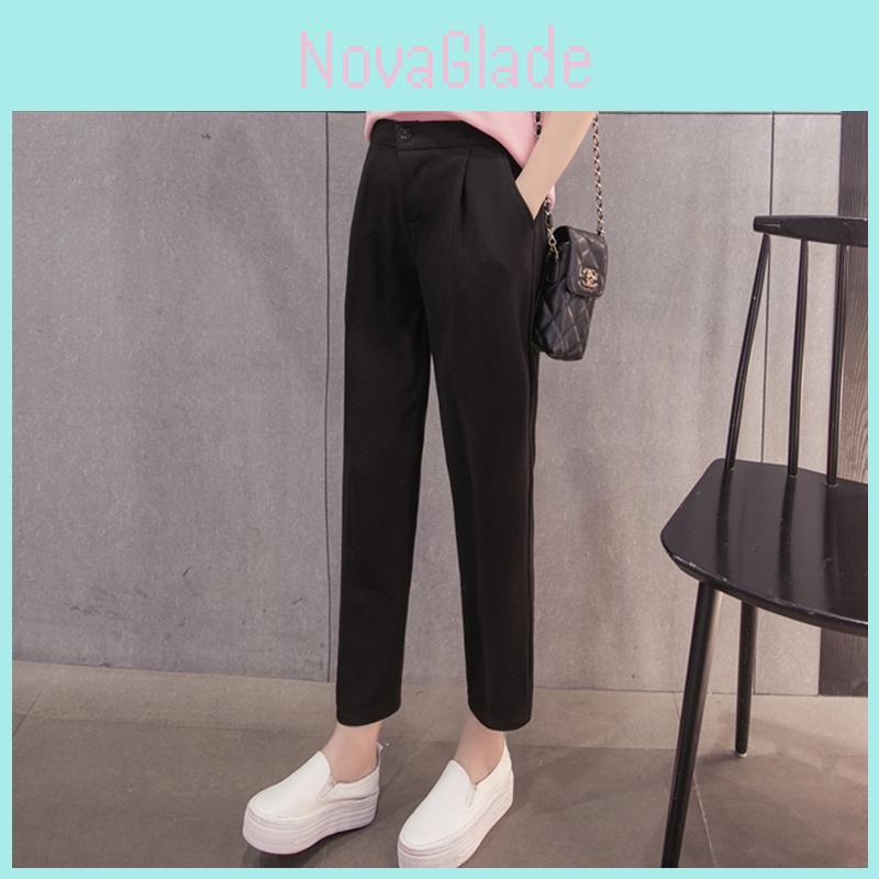 Stylish Women Harem Pants High Waist Casual Slim Plus Comfortable Trousers