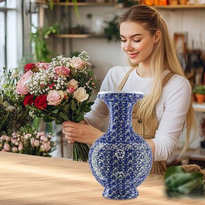Beleuchtete 3D Puzzle Vase 200 Puzzleteile Vase Dekorative Vase mit Licht Puzzle Kunstprojekt zur Stressreduzierung Einweihungseinzug Heimdekoration
