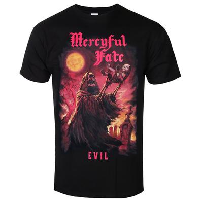 T-shirt unisexe Mercyful Fate Avil Melissa célèbre le 40e anniversaire Haut à manches courtes rétro américain momie 3D rue
