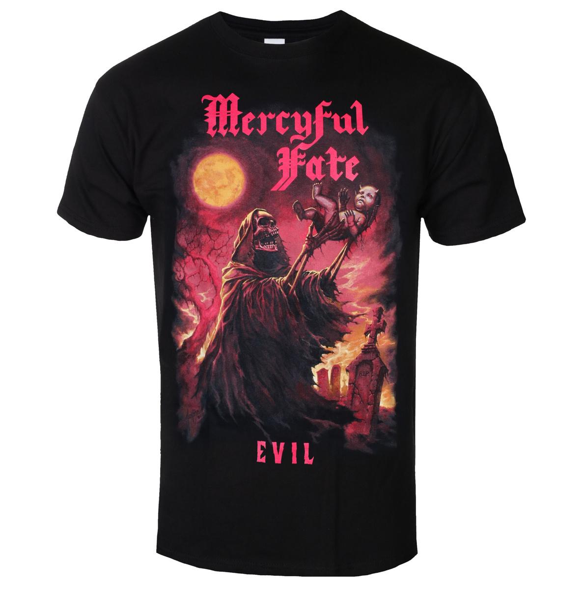 

Унисекс футболка Mercyful Fate Avil Melissa празднует 40-летие 3D мумия Американский ретро уличный топ с коротким рукавом S