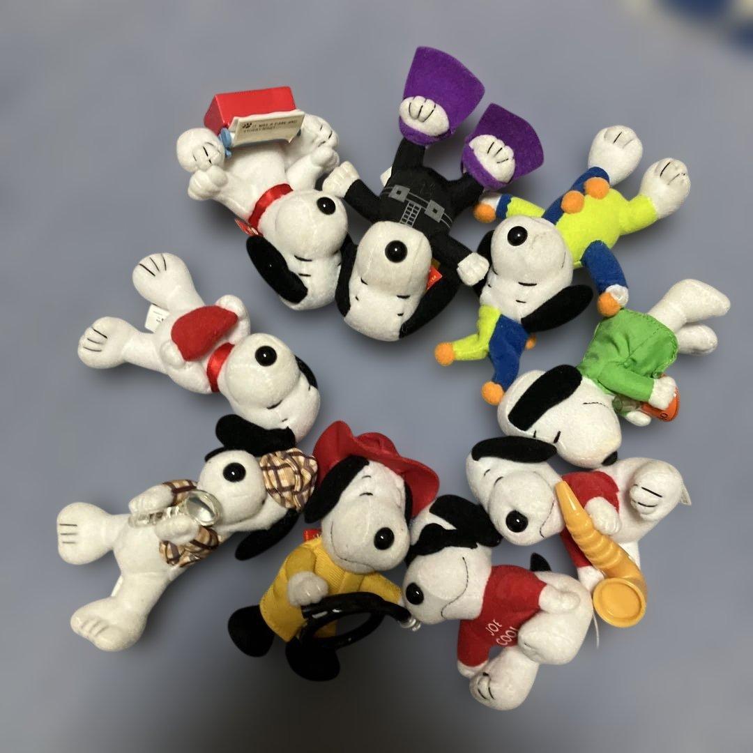 SNOOPY stuffed toy set of 9 McDonald s