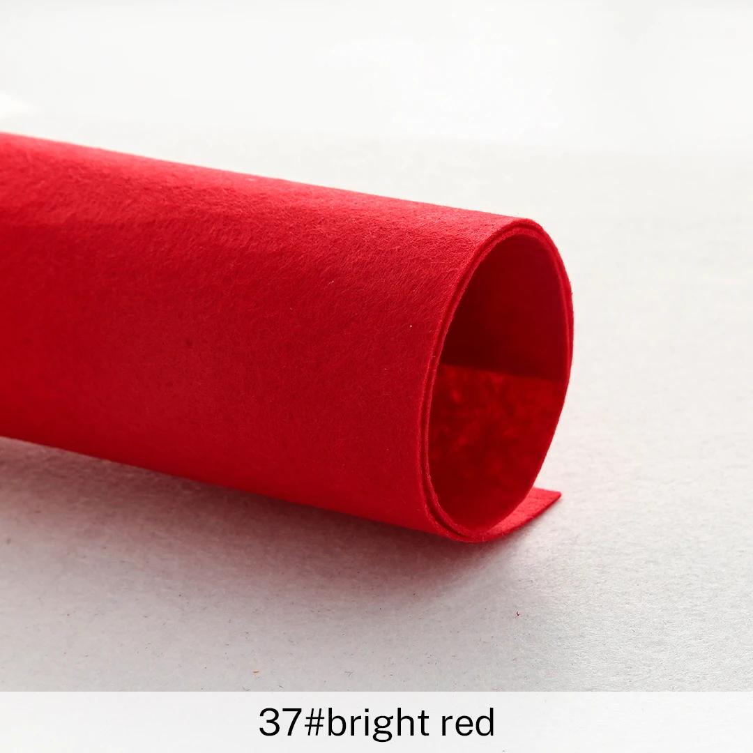 90x45см Мягкий фетр Нетканый фетр Лист Лоскутное шитье DIY Шитье Куклы Ремесла Аксессуары Материал Толщина 1мм TJ10300 90x45cm