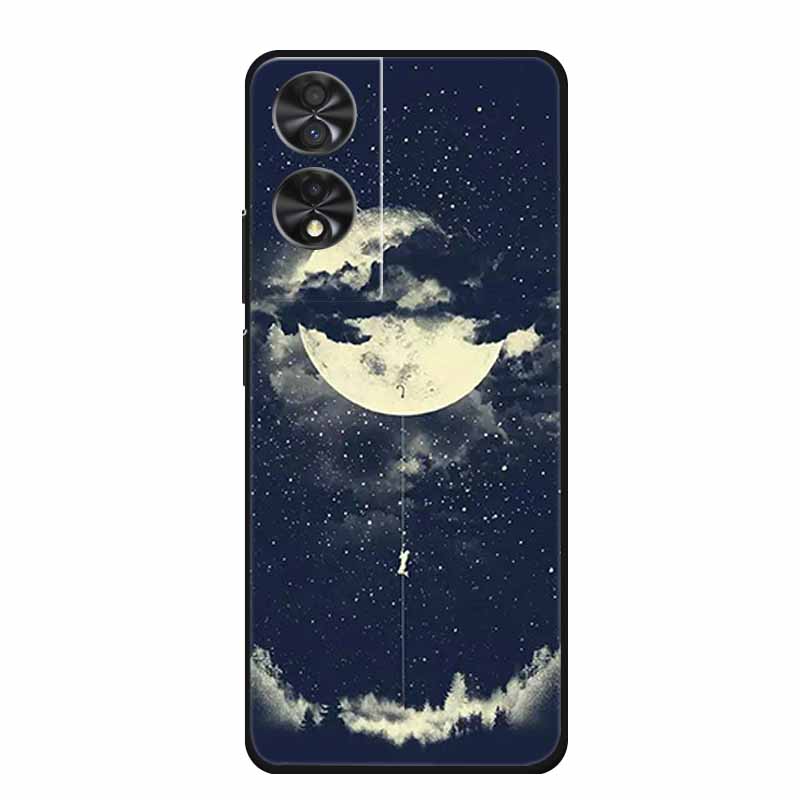 Pouzdro na telefon pro TCL 40 NxtPaper Zadní kryt Pouzdro 6,78" Funda Černý silikon Měkké Coque Pro TCL 40 NxtPaper Pouzdro Skořepina Nárazuvzdorné