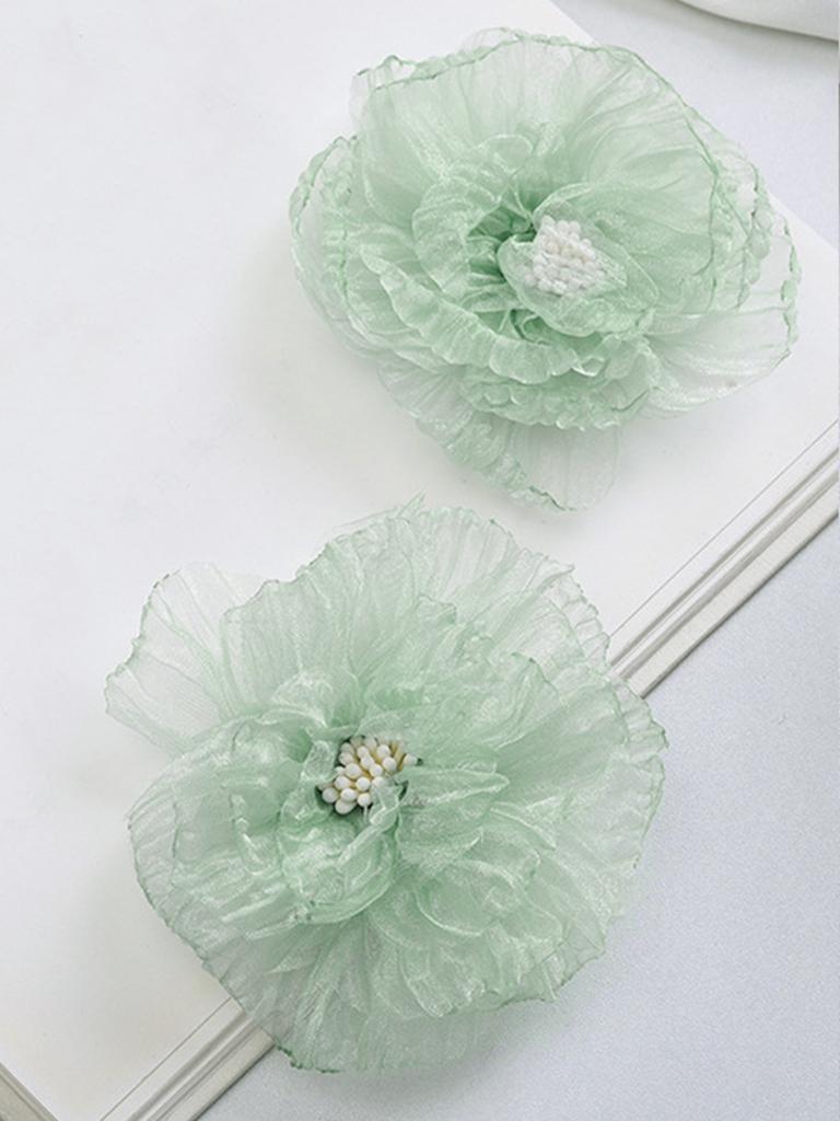 2/6 Stück Mode Künstliche Blume Haarspangen Haarnadeln für Frauen Mädchen Party Haaraccessoires