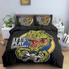 Gamepad Polyester Duvet Cover Set Colourful Button King Play Gamer Bedding Set Kid Teen Man Video Game For Child Game Room Decor