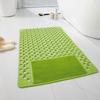 Kombiniertes Badezimmer rutschfeste Matte Bodenmatte Bad Fuß Dusche Toilettenmatte Toiletten Duschraum Massage Fuß