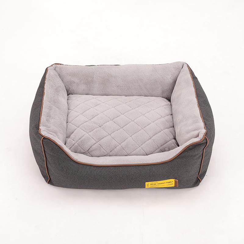 Winter Warm Corgi Dog Bed: Removable & Washable Pet Sofa for Small/Medium Dogs