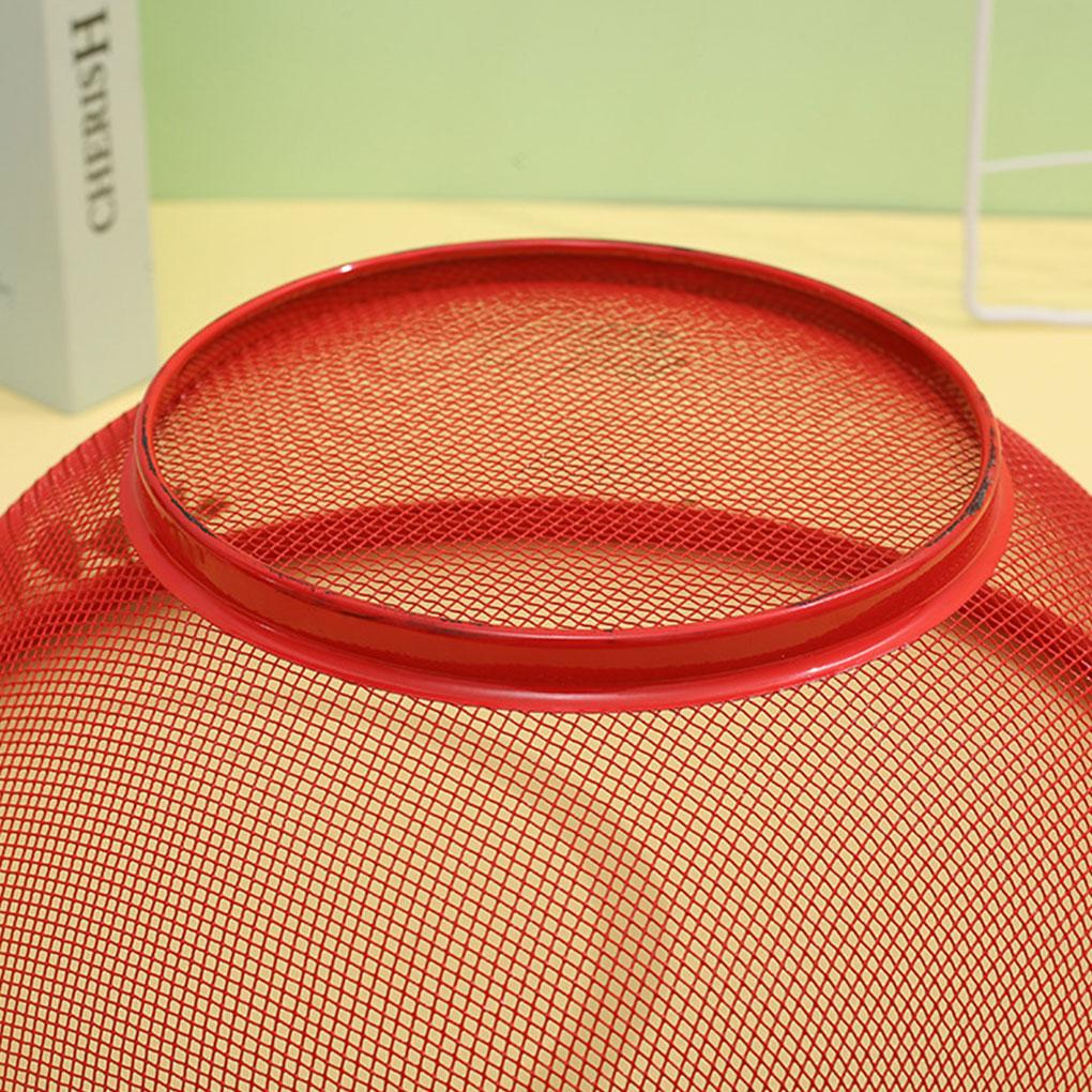 Iron Fruit Basket For All Shapes And Sizes Camping Trips Spray Coated Fruit Plate Outdoor Parties