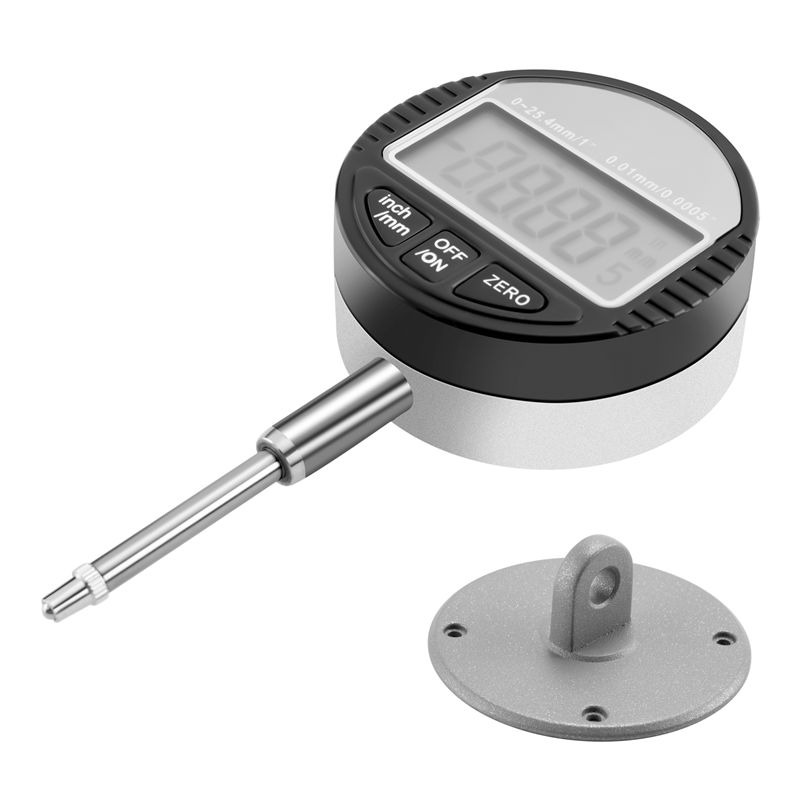 Digital Dial Indicator DTI 0.01Mm/.0005" Range 0-25.4Mm/1" Clock Gauge