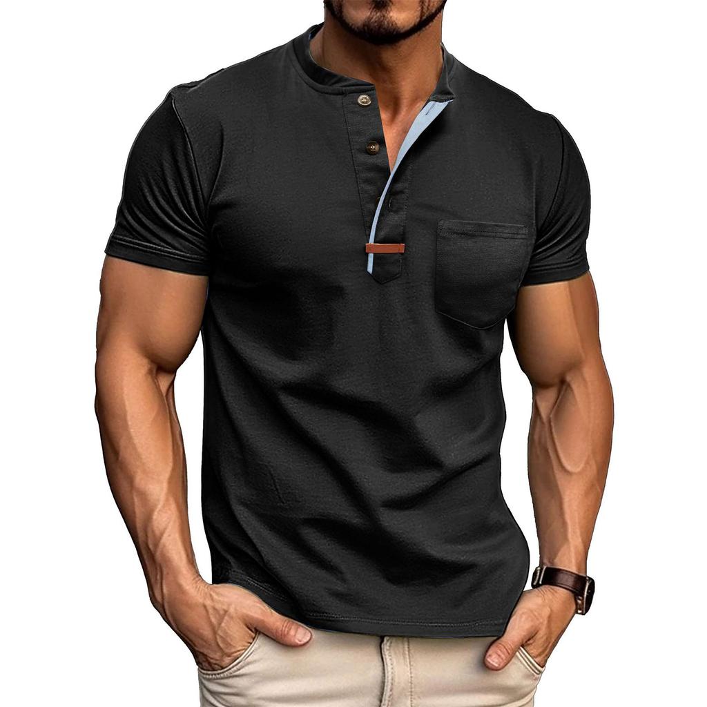 Men's Relaxed,Fit Casual Button,Down Short,Sleeve Shirt