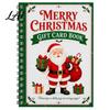 Secret Santa Gift Idea Christmas Card Book 14 Pages DIY Booklet Spiral-Bound Merry Holiday Holder College Survival Kit Greeting Book for