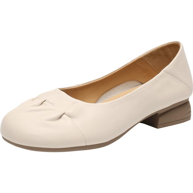 ZHR Women s Comfortable Block Heel Flats CK05 EU 39