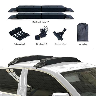 Universelles Soft-Dachgepäckträger für Autos für Gepäck, Kajaks, Surfbretter, Boote und Skier