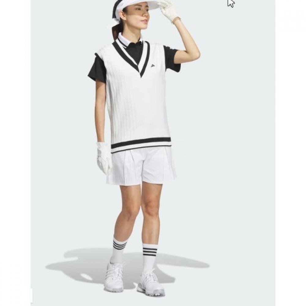 Adidas Golf Women S looSe Fit Knit veSt Ik9800