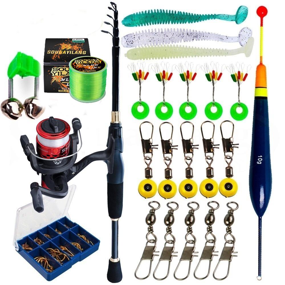 

Sougayilang1,8-2,4 м телескопическая удочка из углеродного волокна, набор удочек, набор пресноводных безводных лесок 2.4M оранжевый