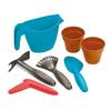 Camion TP Jardin - ECOIFFIER - 4490 - Avec Pelle, Pioche, Râteau, Pots De Fleurs, Plantoir Et Arrosoir