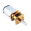 New N20 DC3V 6V 12V 50?2000RPM Speed Reduction Gear DC Motor with Metal Gearbox