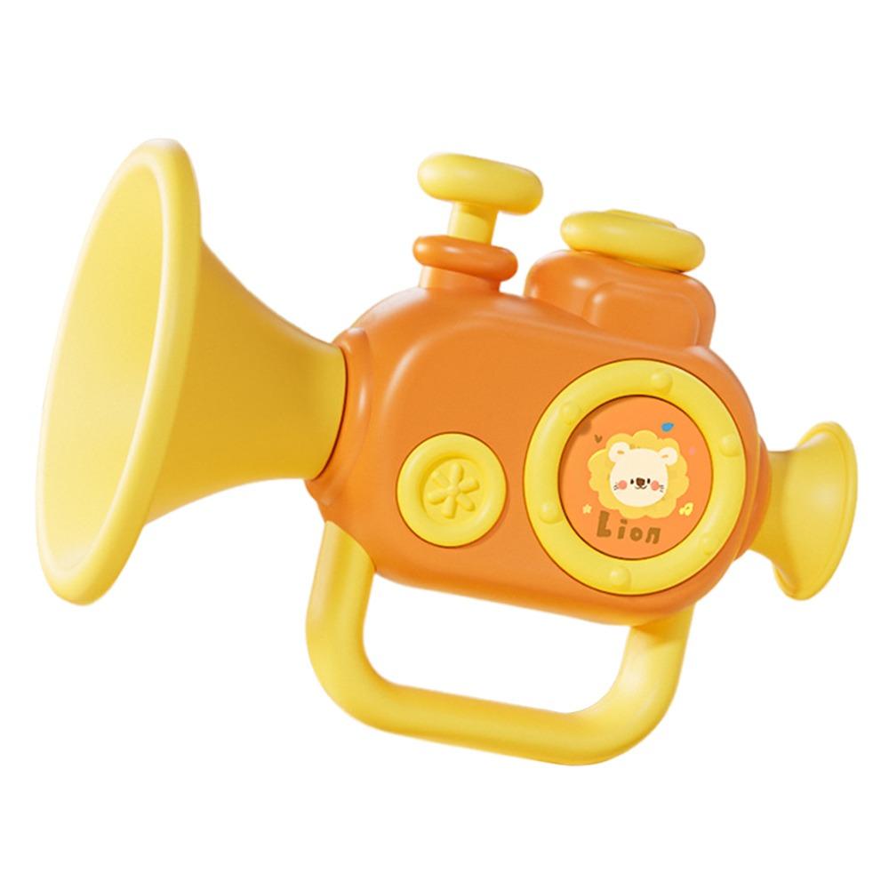 

Anti-scratch Music Toys Multicolor Whistle Toy Creative Interesting Trumpet Toy Educational жовтий