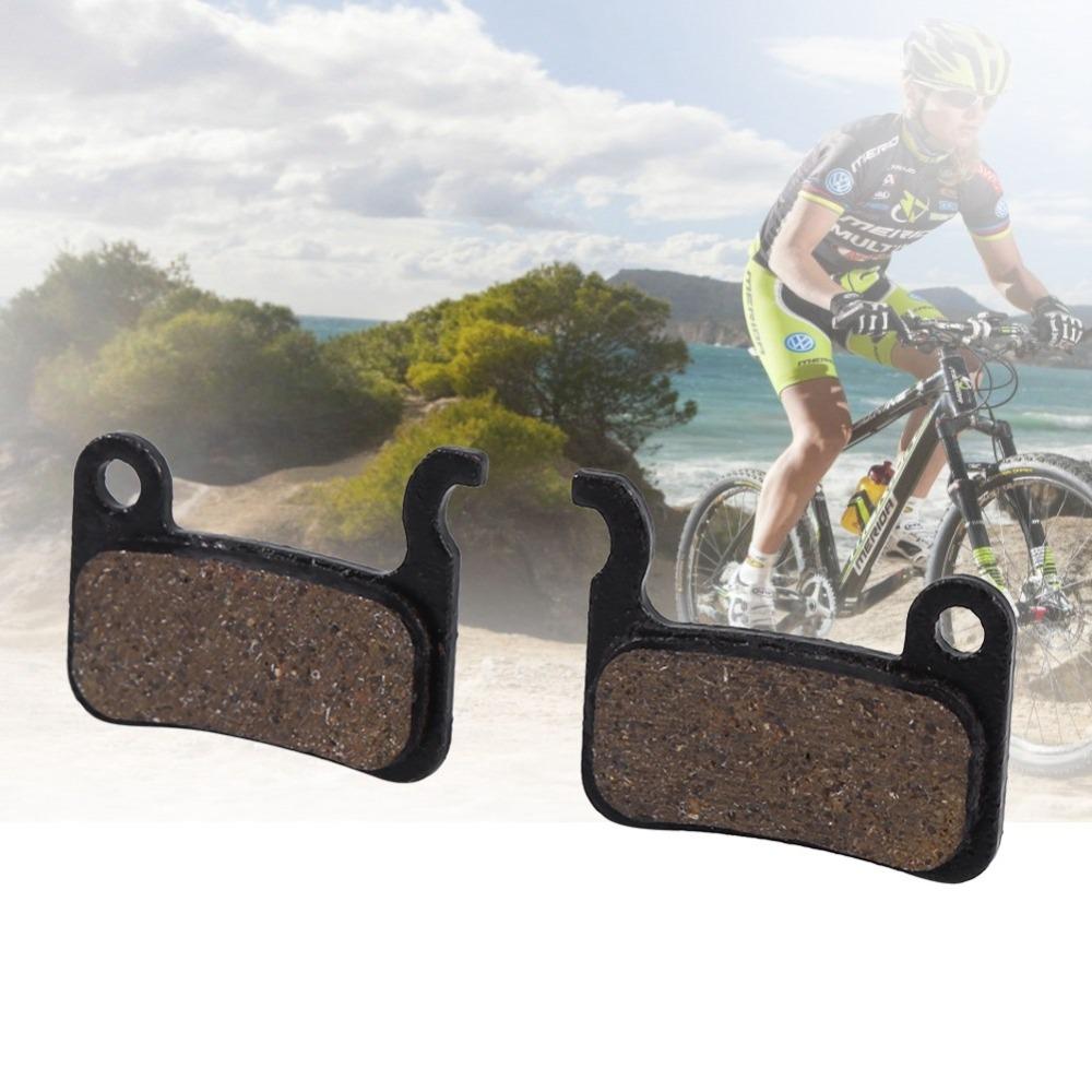 4 Sets Resin Semi-metal Bicycle Disc Brake Pads Black Bike Brake Pad Set Disc Brake Pads  Bike Brake