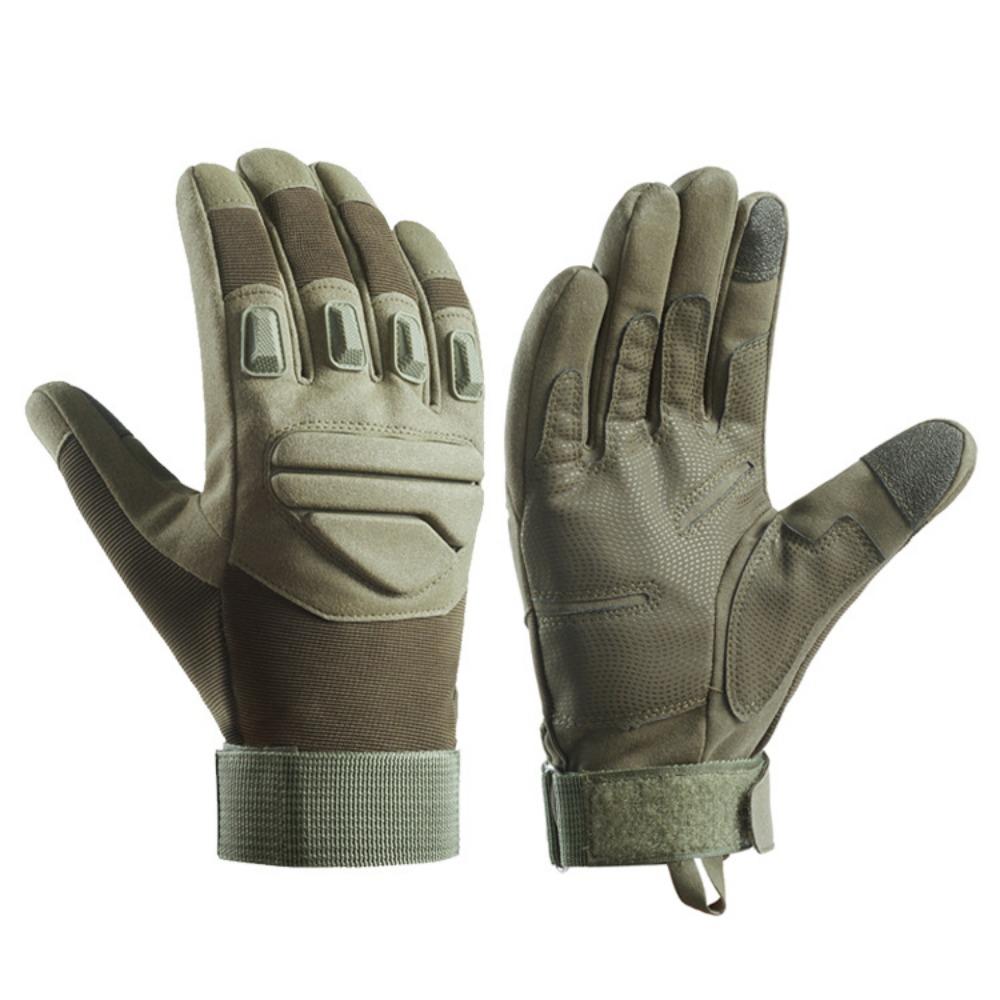 Full finger touch screen protection non-slip wear-resistant training camping outdoor sports tactical gloves