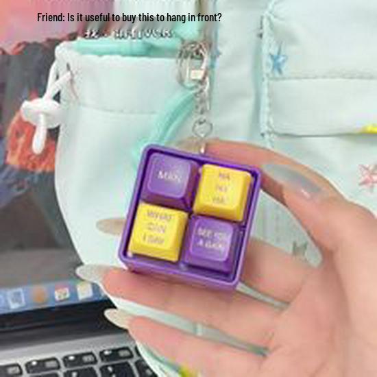 Grenzüberschreitendes EGPWS Flugzeug Notfallwarnung Aufleuchtendes Spielzeug Schlüsselanhänger Anhänger Geschenk