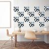 Elegant 3d Mosaic Self-adhesive Oil-proof Wall Sticker Set For Home Kitchen Decor