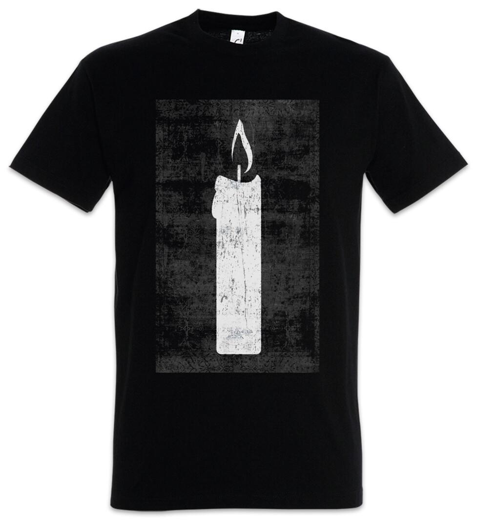 

Tarot The White Candle T-Shirt Mens Womens Tees Top Card Cards Symbol Sign Logo Insignia 4XL
