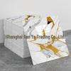 30x30 Self-Adhesive Imitation Marble and Aluminum Wall Tile Sticker