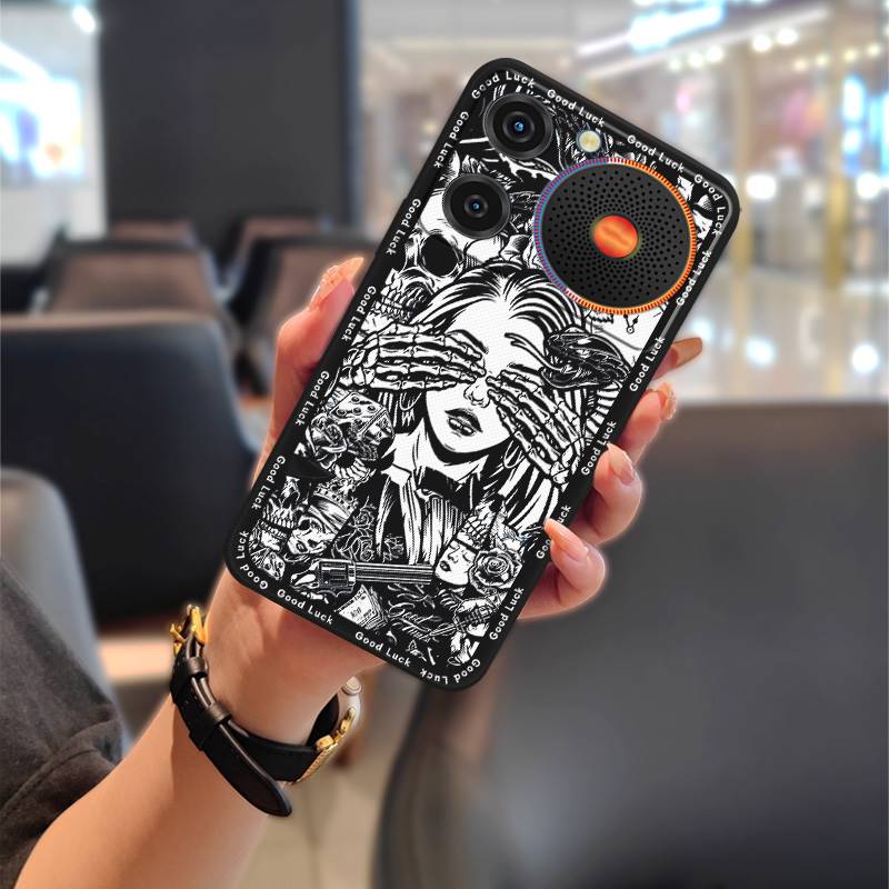 Phone Pouch Waterproof Phone Case For ZTE Nubia Music Shockproof Fashion Design Cartoon Anti-knock Protective Anti-dust