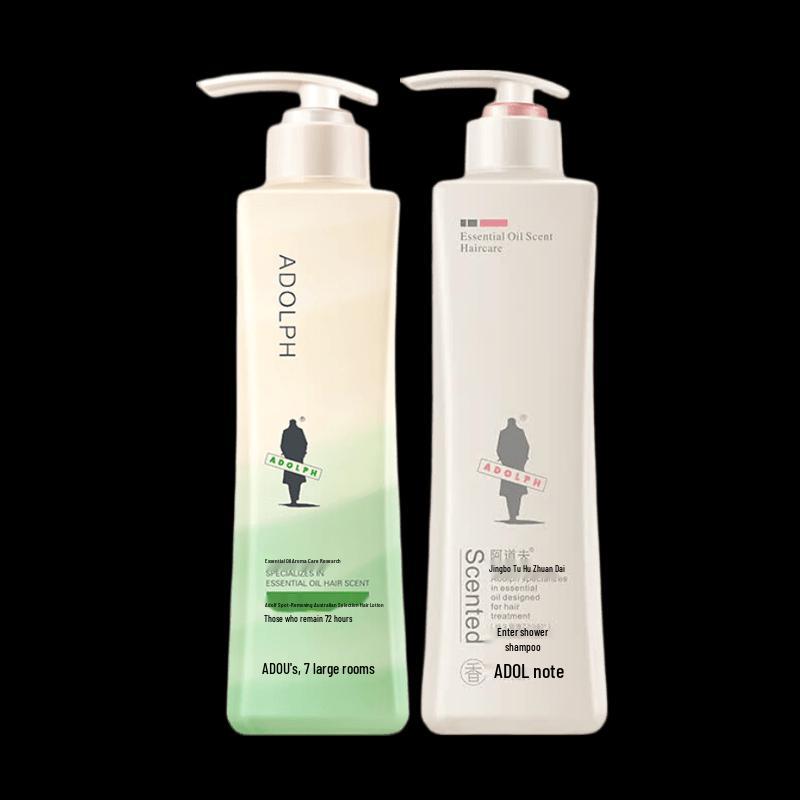 Adolph Silky Smooth & Anti-Dandruff Shampoo Set