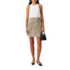 Never Fully Dressed Womens/Ladies Metallic Knitted Mini Skirt