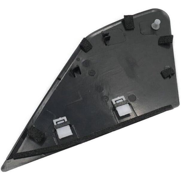 Pair Front Door Garnish Window Glass Plate Cover Trim for Honda Fit 2009 2010 2011 2012 2013