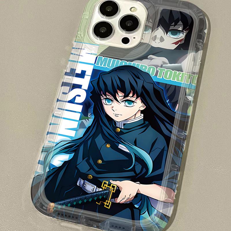 Etui do telefonu Anime Demon Slayer Przezroczyste Miękkie Etui na Telefon Samsung Galaxy S25 S24 Ultra S23 S22 Plus S21 S20 FE A15 A35 A55 A54 5G Pokrowiec