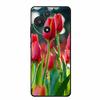 For TCL 605 Case Fashion Flower Protective Black Silicone Soft TPU Back Cover Case For TCL 60 5G 60 SE Case 60SE Coque Funda Bag